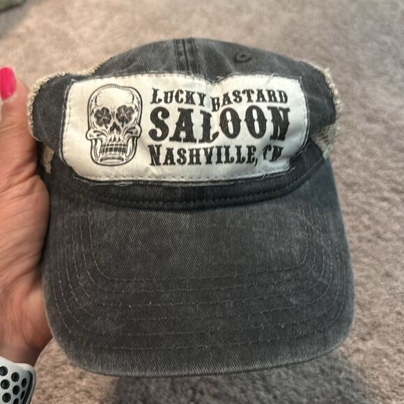 Lucky Bastard Saloon ! Straight from
Nashville! Barely worn! Good condition! - Picture 4 of 5